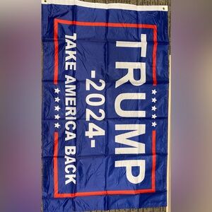 NIP Trump 2024 Flag take American back 3’x5’ double sided